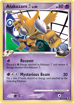 Alakazam Pokémon 4 38/111 Pokémon card from Rising Rivals for sale at best price