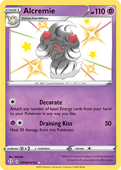 Alcremie SV058/SV122 Pokémon card from Shining Fates for sale at best price