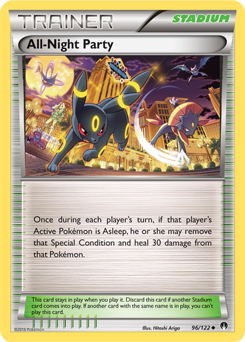 All-Night Party 96/122 Pokémon card from Breakpoint for sale at best price