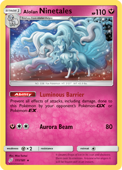 Alolan Ninetales 111/181 Pokémon card from Team Up for sale at best price