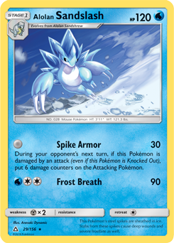 Alolan Sandslash 29/156 Pokémon card from Untra Prism for sale at best price