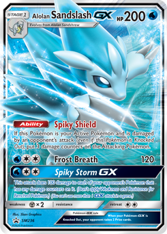 Alolan Sandslash GX SM236 Pokémon card from Sun and Moon Promos for sale at best price