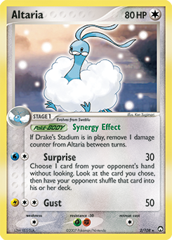 Carte Pokémon Altaria 2/108 de la série Ex Gardiens du Pouvoir en vente au meilleur prix