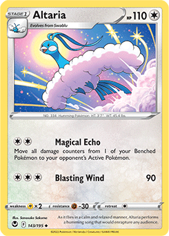 Altaria 143/195 Pokémon card from Silver Tempest for sale at best price