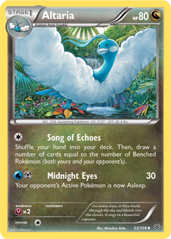 Altaria 53/108 Pokémon card from Roaring Skies for sale at best price
