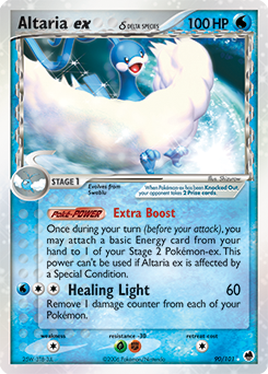 Carte Pokémon Altaria ex 90/101 de la série Ex Île des Dragons en vente au