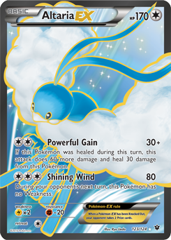 Altaria EX 123/124 Pokémon card from Fates Collide for sale at best price