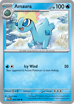 Amaura 23/88 Pokémon card from Perfect Order for sale at best price