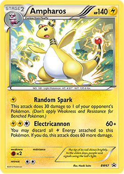 Ampharos BW67 Pokémon card from Back & White Promos for sale at best price