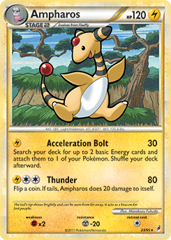 Ampharos 23/95 Pokémon card from Call of Legends for sale at best price