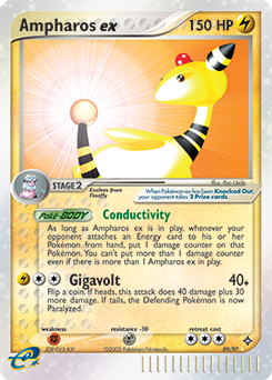Ampharos EX 89/97 Pokémon card from Ex Dragon for sale at best price
