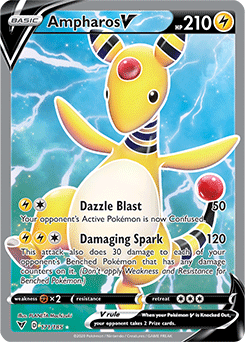 Ampharos V 171/185 Pokémon card from Vivid Voltage for sale at best price