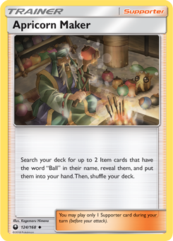 Apricorn Maker 124/168 Pokémon card from Celestial Storm for sale at best price