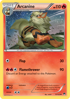Arcanine 11/122 Pokémon card from Breakpoint for sale at best price