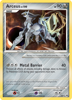 Arceus AR9 Pokémon card from Arceus for sale at best price