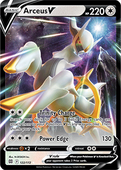 Arceus V 122/172 Pokémon card from Brilliant Stars for sale at best price