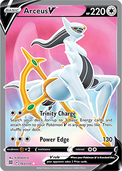 Arceus V 165/172 Pokémon card from Brilliant Stars for sale at best price