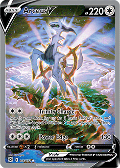 Arceus V 166/172 Pokémon card from Brilliant Stars for sale at best price