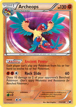 Archeops 110/108 Pokémon card from Dark Explorers for sale at best price