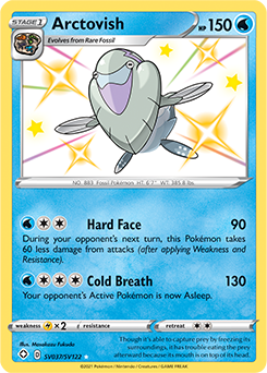 Shining Pokémon Pokémon card Arctovish SV037/SV122 from Shining Fates expansion