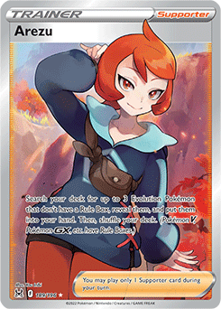 Arezu 189/196 Pokémon card from Lost Origin for sale at best price