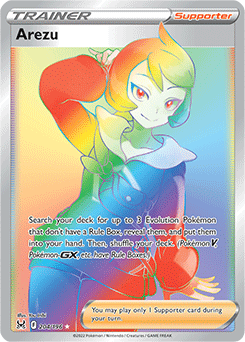 Arezu 204/196 Pokémon card from Lost Origin for sale at best price
