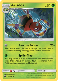 Ariados 6/168 Pokémon card from Celestial Storm for sale at best price