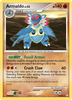 Armaldo 18/146 Pokémon card from Legends Awakened for sale at best price