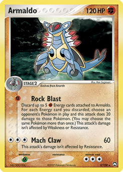 Armaldo 3/108 Pokémon card from Ex Power Keepers for sale at best price