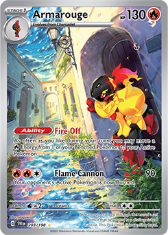Armarouge 203/198 Pokémon card from Scarlet & Violet for sale at best price