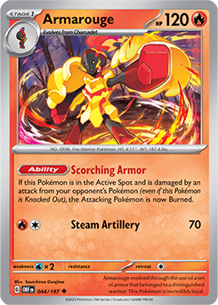 Armarouge 44/197 Pokémon card from Obsidian Flames for sale at best price