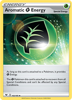Aromatic Grass Energy 162/185 Pokémon card from Vivid Voltage for sale at best price