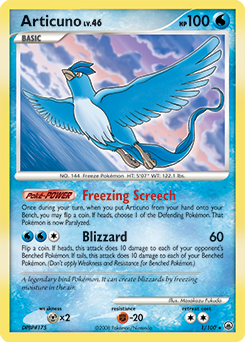 Articuno 1/100 Pokémon card from Majestic Dawn for sale at best price