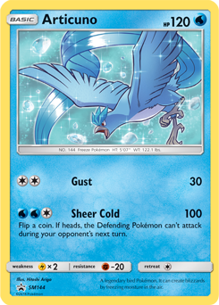 Articuno SM144 Pokémon card from Sun and Moon Promos for sale at best price
