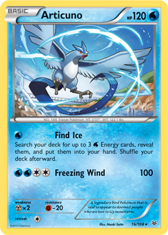 Articuno 16/108 Pokémon card from Roaring Skies for sale at best price