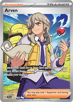 Arven 235/198 Pokémon card from Scarlet & Violet for sale at best price