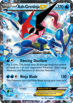 Ash-Greninja EX XY133 Pokémon card from XY Promos for sale at best price