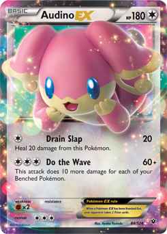 Audino EX 84/124 Pokémon card from Fates Collide for sale at best price