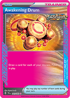 Awakening Drum 141/162 Pokémon card from Temporal Forces for sale at best price