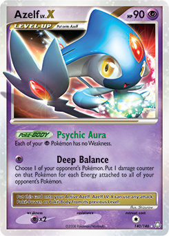 Azelf LV.X 140/146 Pokémon card from Legends Awakened for sale at best price