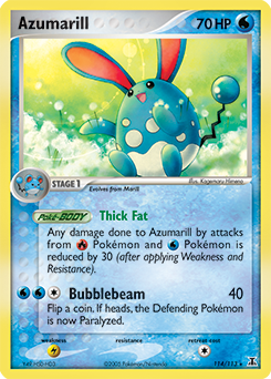 Azumarill 114/113 Pokémon card from Ex Delta Species for sale at best price
