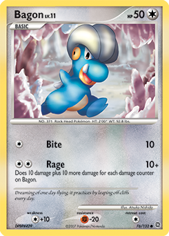 Bagon 76/132 Pokémon card from Secret Wonders for sale at best price