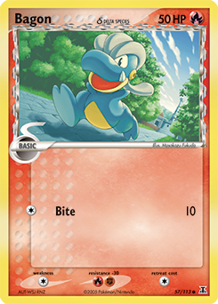 Carte Pokémon Draby 57/113 de la série Ex Espèces Delta en vente au meilleur prix