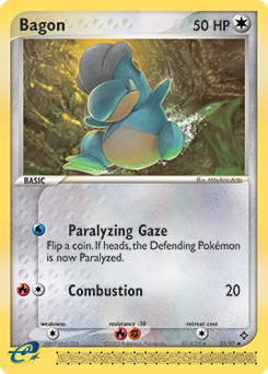 Carte Pokémon Peu commune Draby 23/97 de la série Ex Dragon