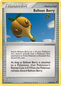 Carte Pokémon Baie Ballon 84/107 de la série Ex Deoxys en vente au meilleur prix