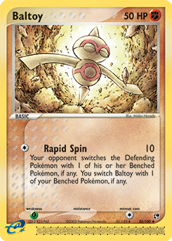 Carte Pokémon Balbuto 32/100 de la série Ex Tempête de Sable en vente au meilleur prix