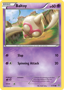 Baltoy 31/98 Pokémon card from Ancient Origins for sale at best price