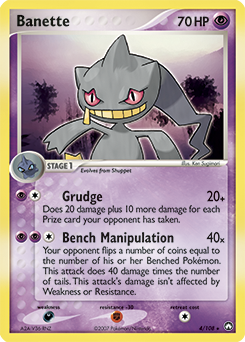 Banette 4/108 Pokémon card from Ex Power Keepers for sale at best price