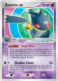 Banette EX 85/92 Pokémon card from Ex Legend Maker for sale at best price