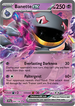 Banette ex 088/198 Pokémon card from Scarlet & Violet for sale at best price